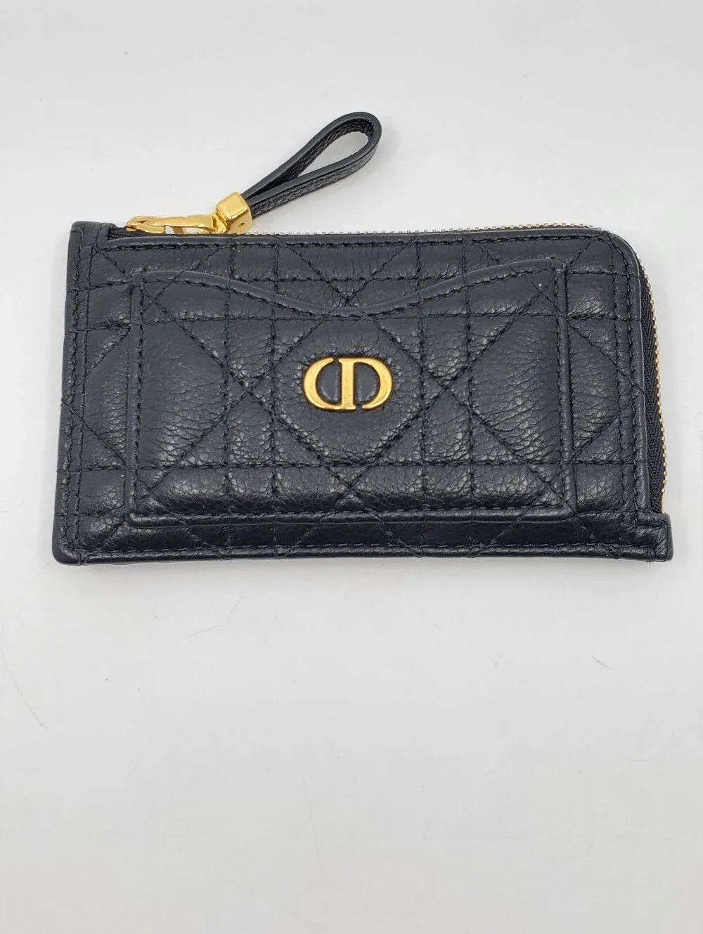 Dior Caro Cosmos Zipped Card Holder